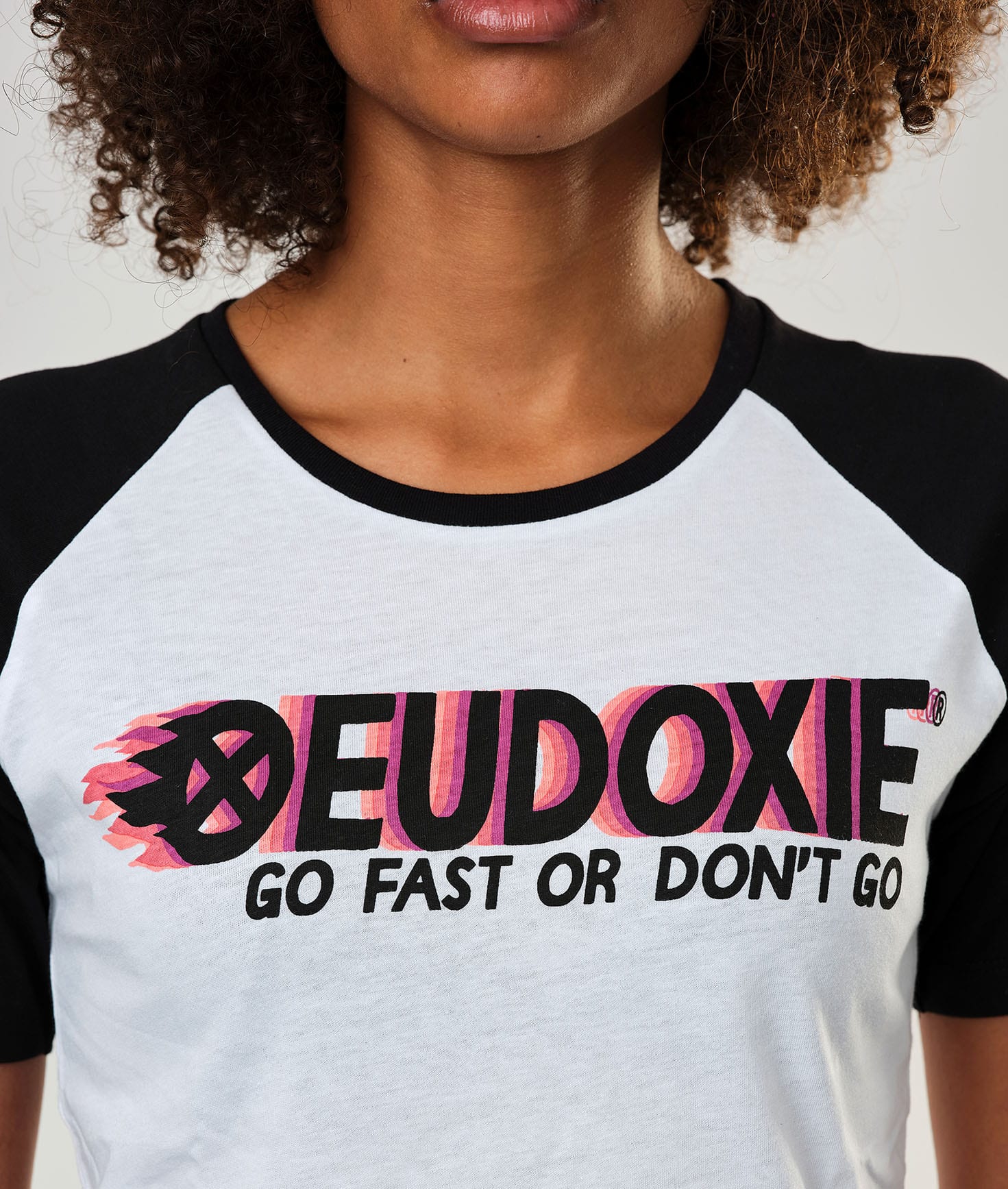 Eudoxie Flame Baseball T-Shirt Short Sleeve - Small - Bild 3