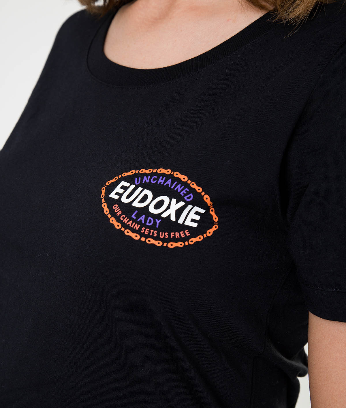 Eudoxie Black Masha T-Shirt - Small - Bild 3